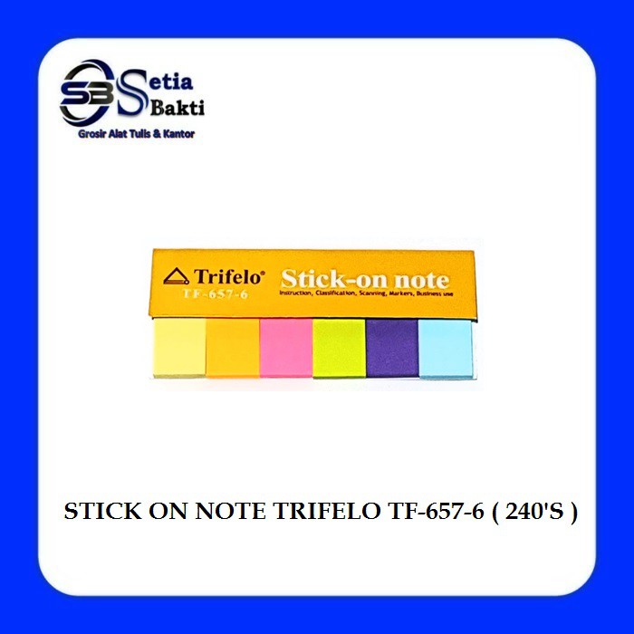 

Stick On Note TRIFELO TF-657-6