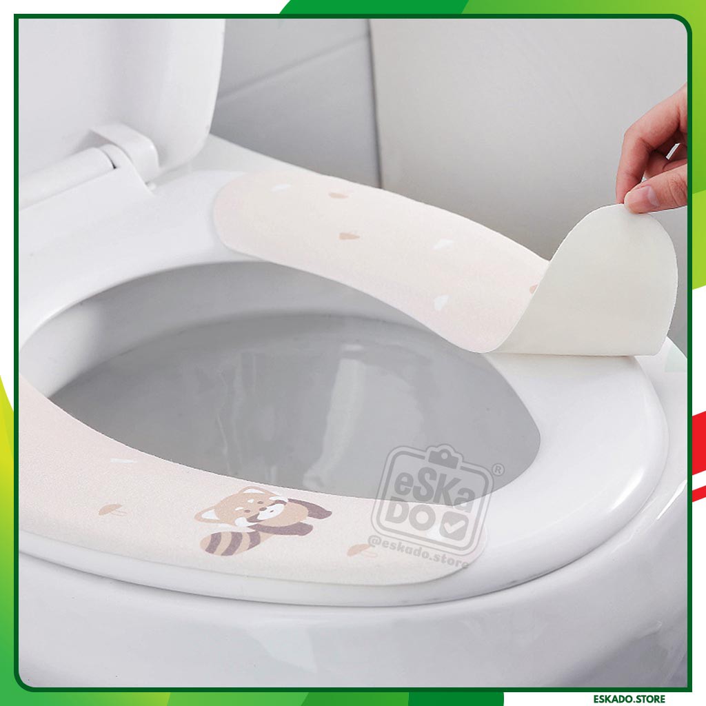 Alas Dudukan Closet / Toilet Cover Dudukan kloset alas Closet alas WC Motif Lucu Minimalis