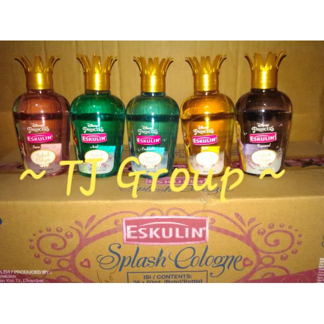 Termurah Eskulin Mahkota Princess Splash Cologne 125ml Shopee Indonesia