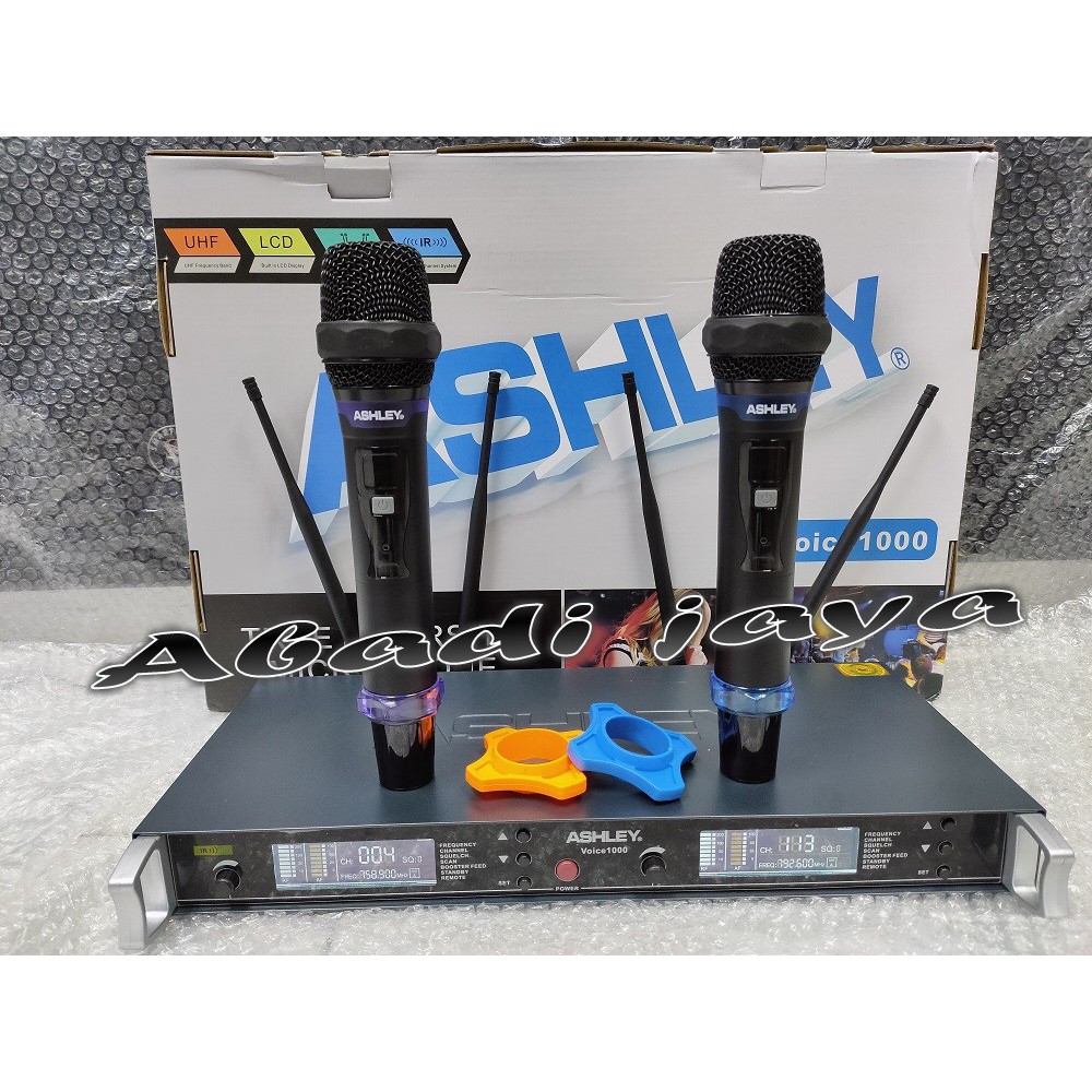 Mic Ashley Voice 1000 Wireless HANDHELD Ashley Voice1000