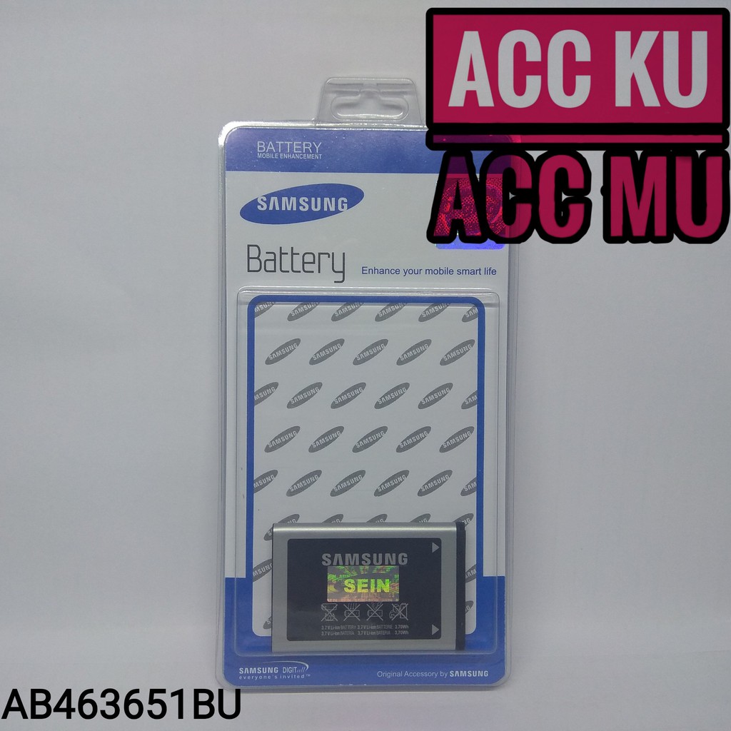 BATERAI BATTERY SAMSUNG F400 / S3650 / C3322 / B3410 ORIGINAL 99%