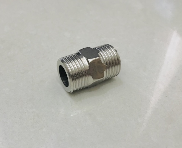 DN- 088 Double Nepel 1/2 Inch x 1/2 Nipple Stainless 304