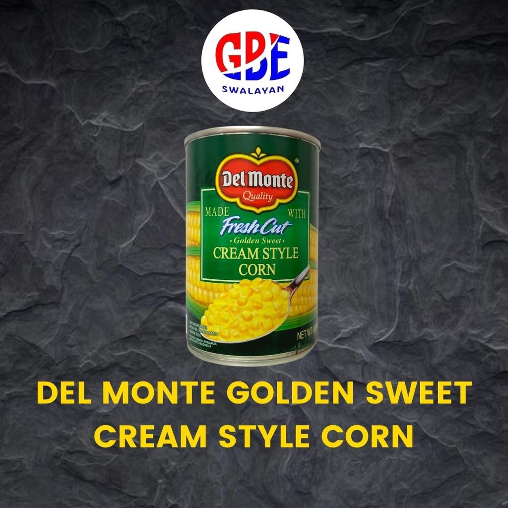 

DEL MONTE KRIM JAGUNG MANIS KALENG | CREAM STYLE CORN DEL MONTE 425GR