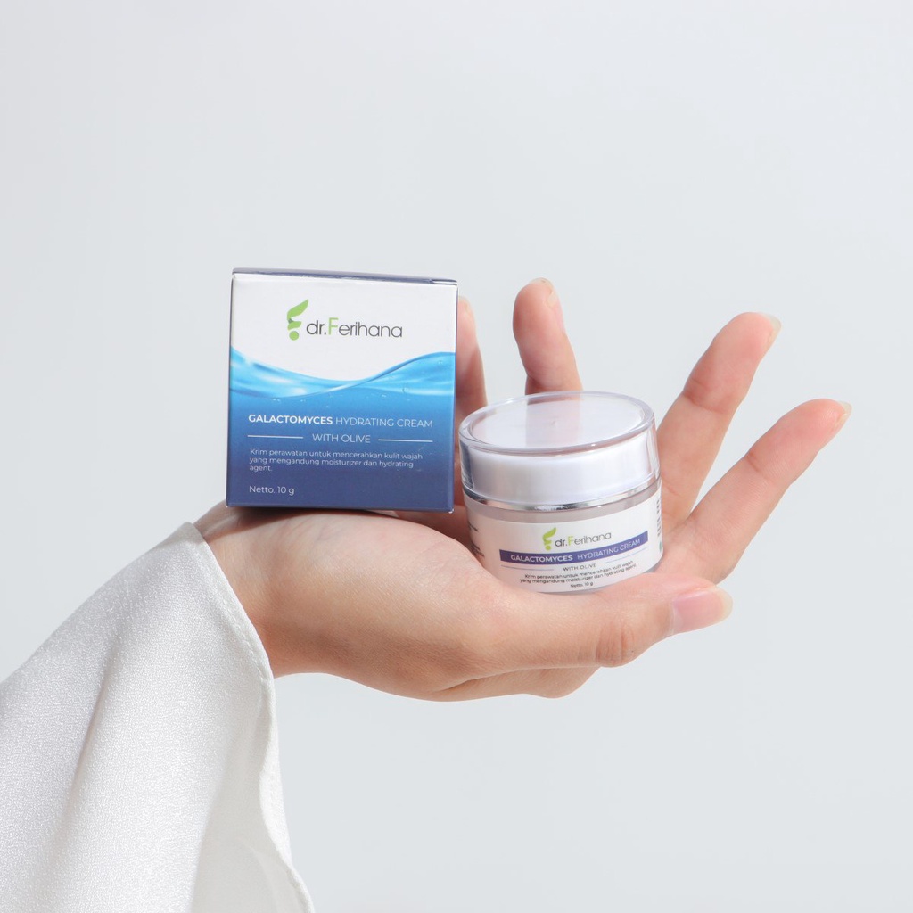Galactomyces Hydrating Cream with Olive dr. Ferihana Cosmetics & Skincare Merupakan Krim Pelambab Wa
