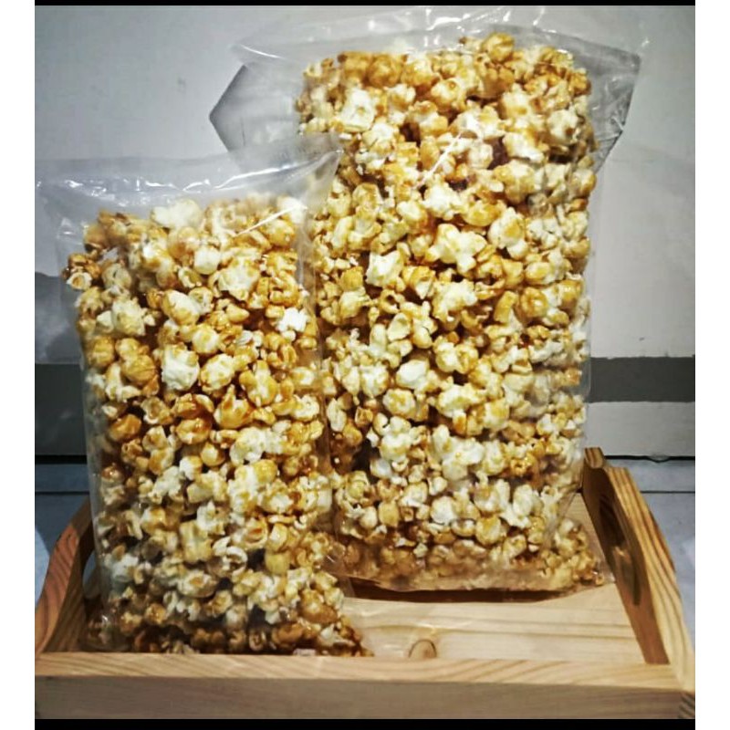 

popcorn caramel homemade