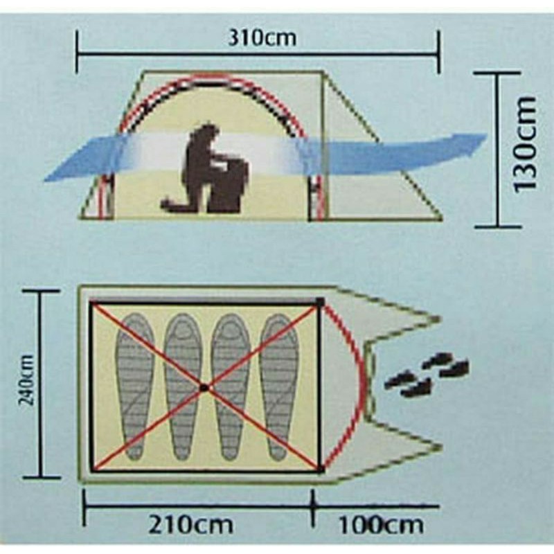 Tenda Great Outdoor Java 4 Pro