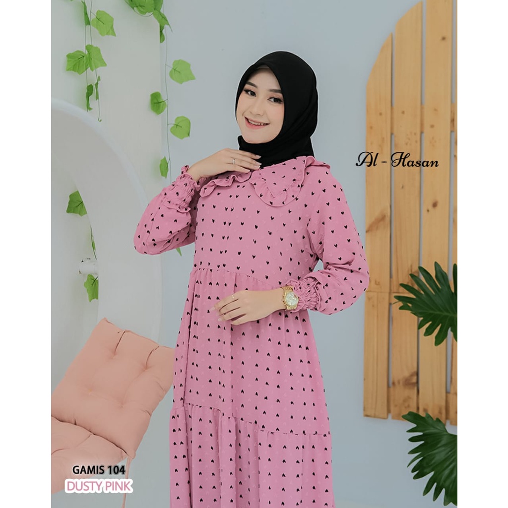 GAMIS 104 ORI AL-HASAN COLLECTION/GAMIS URAGIRI TERBARU 2022