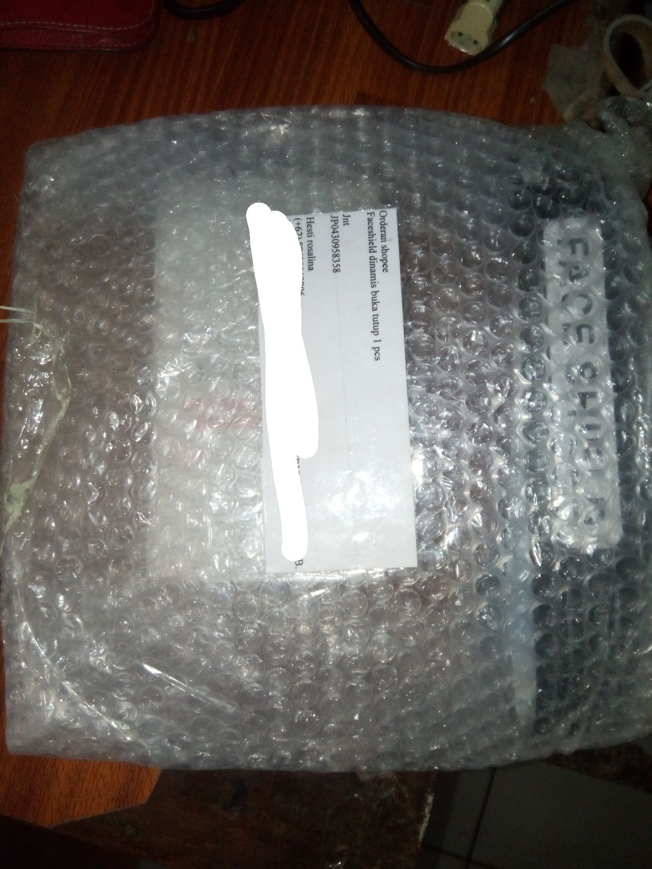 Face Shield Dinamis Buka Tutup Pelindung Wajah