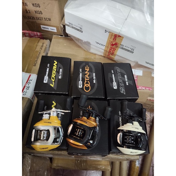 reel pancing bc maguro logan octane soprano 101 sh baitcasting