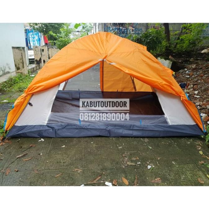Tenda Compass 2p Alloy / Tenda Gunung / Tenda Camping / Tenda Kap 2p Star Seller Temurah