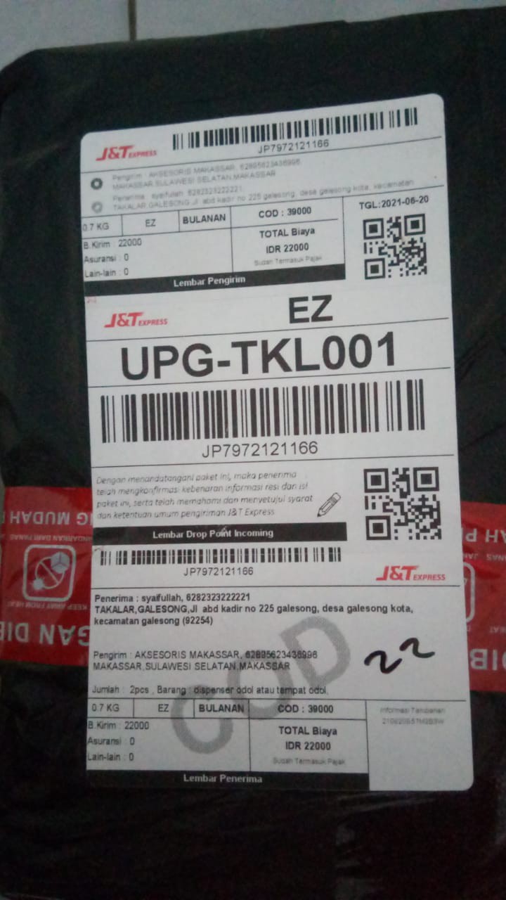 Dispenser Odol Atau Tempat Odol