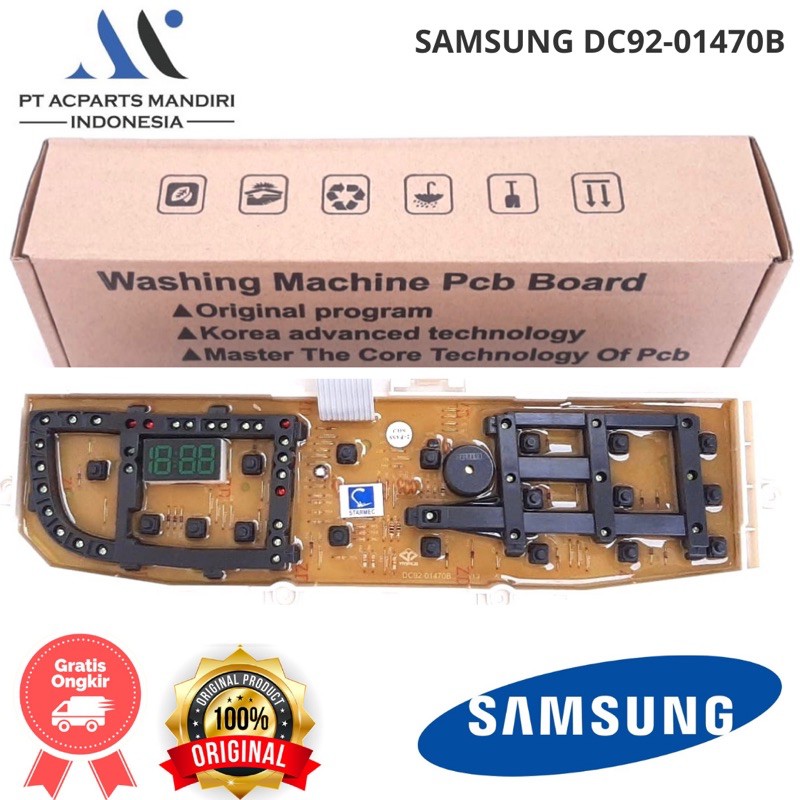 Modul mesin cuci samsung WA95F5S5 / WA95F5S5QWA/SE ( DC92-014700 )