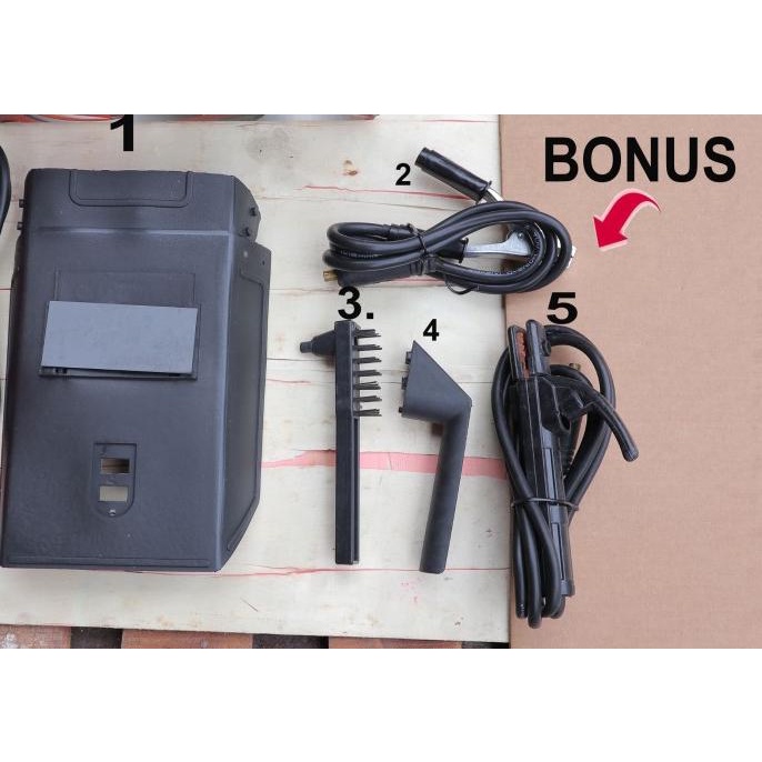 Mesin Trafo Las Welding Inverter 1 Phase - Arc 160 Redfox