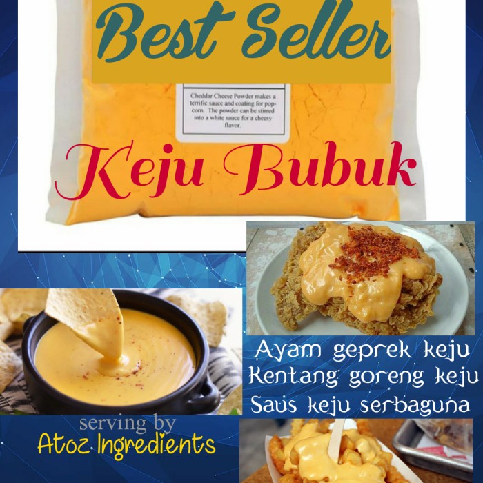 

Keju- Kerry - Cheese Powder 250Gram / Keju Bubuk 250Gram -Keju.