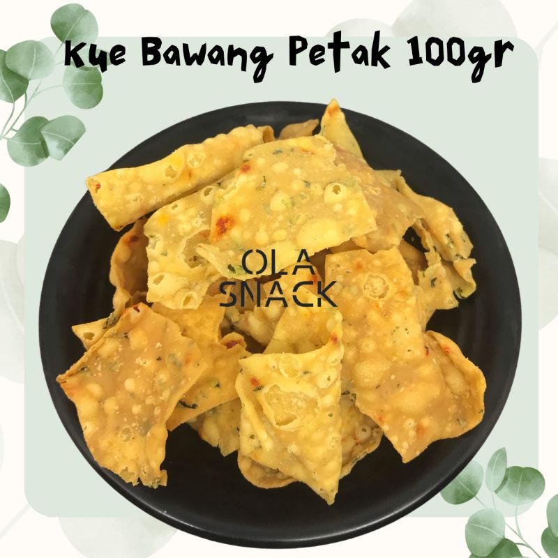 

TERMURAH [100gr] Kue Bawang Petak - ola snack medan - cemilan
