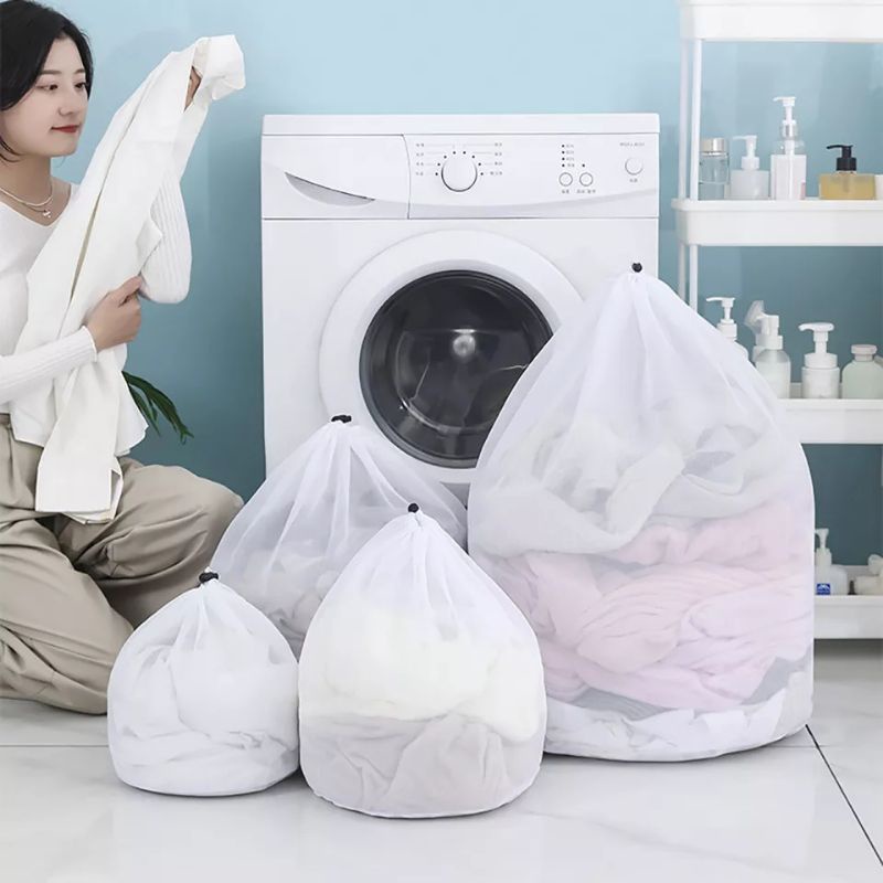 Laundry Bag Serut Jaring Baju Kotor