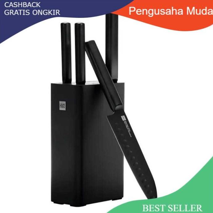 

HUOHOU SET PISAU DAPUR KITCHEN KNIFE 5 IN 1 - HU0076 BVN65496G