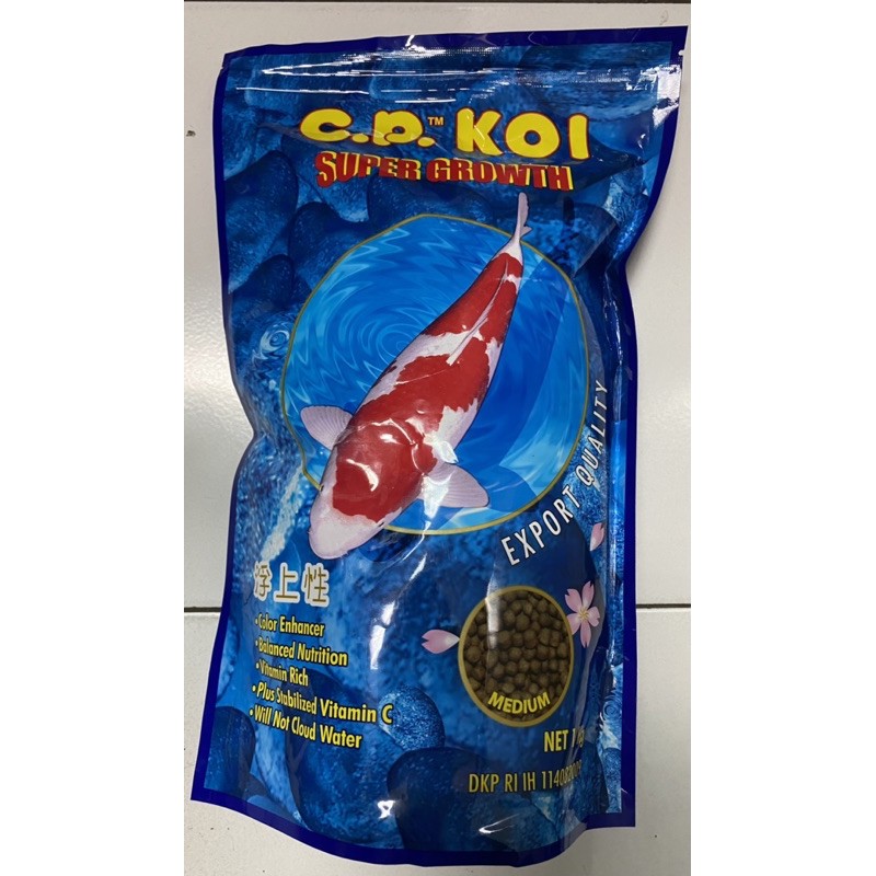 CP KOI SUPERGROWTH Pakan ikan Koi Pertumbuhan