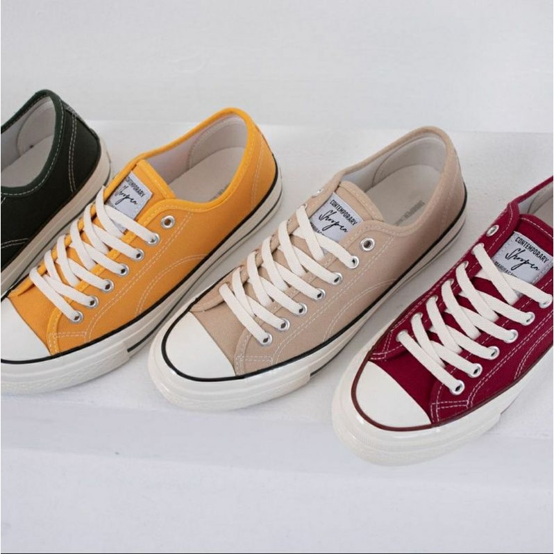 [Preloved] Sneakers SHOOPEN Original K0re4| Beige (41)