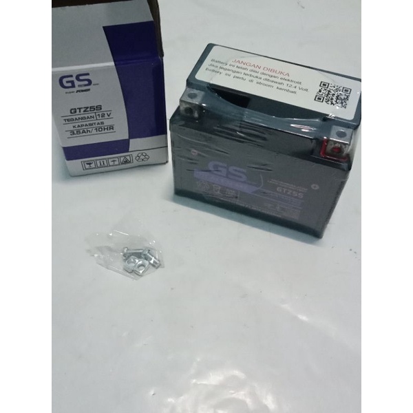 Aki GS super power aki kering 12V kapasitas 3.5AH