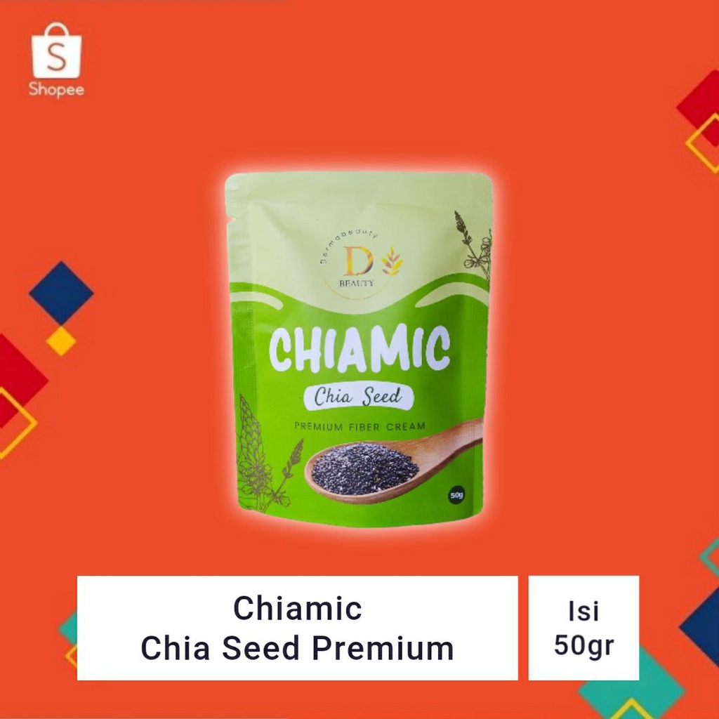 

CHIAMIC CHIA SEED PREMIUM FIBER CREAM PENAMBAH ENERGI BAGI TUBUH