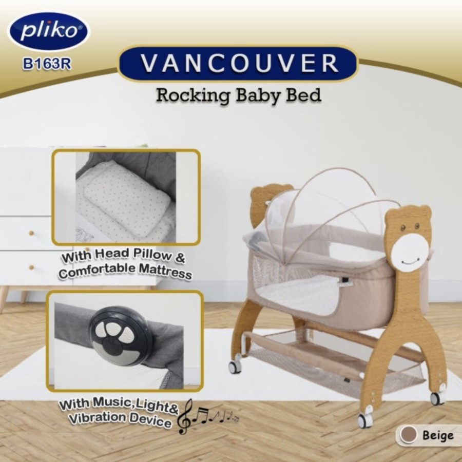 BABY BOX PLIKO VANCOUVER B163R / TEMPAT TIDUR BAYI