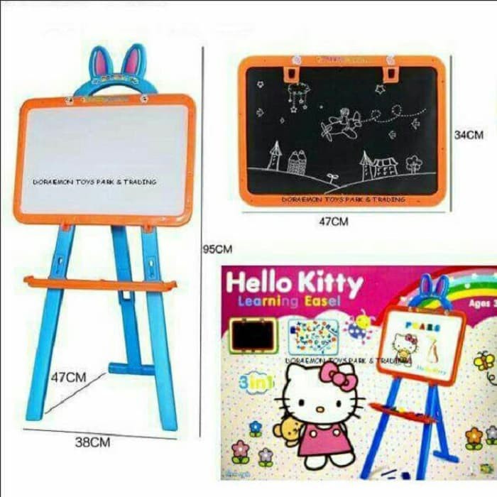 

PAPAN TULIS LEARNING EASEL HELLO KITTY No.KT3655