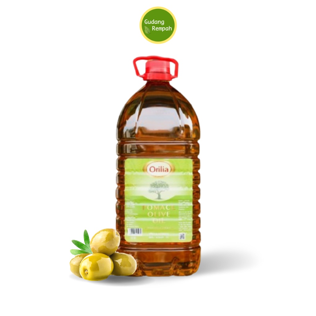

(Ekspedisi) Pomace Olive Oil Orilia 5 L / Minyak Masak / Minyak Zaitun