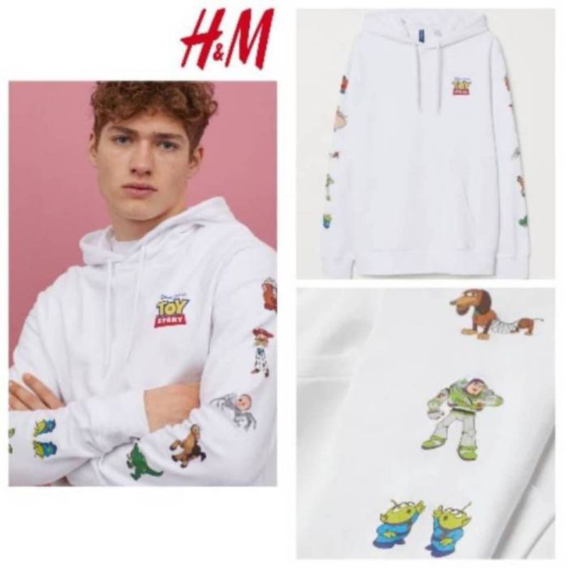Hoodie H&M Toy Story | HOODIE H&M White