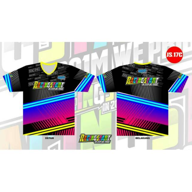 20 Latest Mentahan Desain  Jersey  Racing  Polos Young Heart