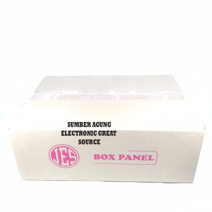 Jes Box Panel Listrik 30x20x12 Besi Tebal Kunci Lengkap Ceklekan