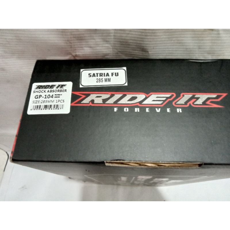 Monoshok Tabung Pisah Ride it GP 104  Satria Fu 3 klik Fungsi Ride it GP 104 Original