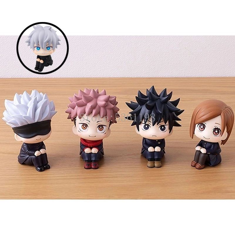 Figure Jujutsu Kaisen Anime Gojo Satoru Itadori Yuji Set 5/ jujutsu kaisen miniatur pajangan