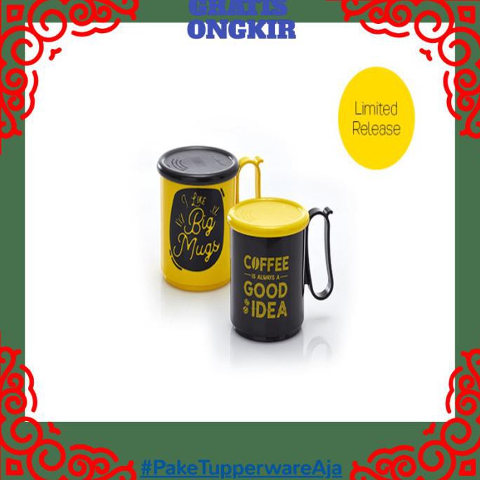 Set Gelas Tupperware-Cangkir Mug Tupperware Jumbo 600ml