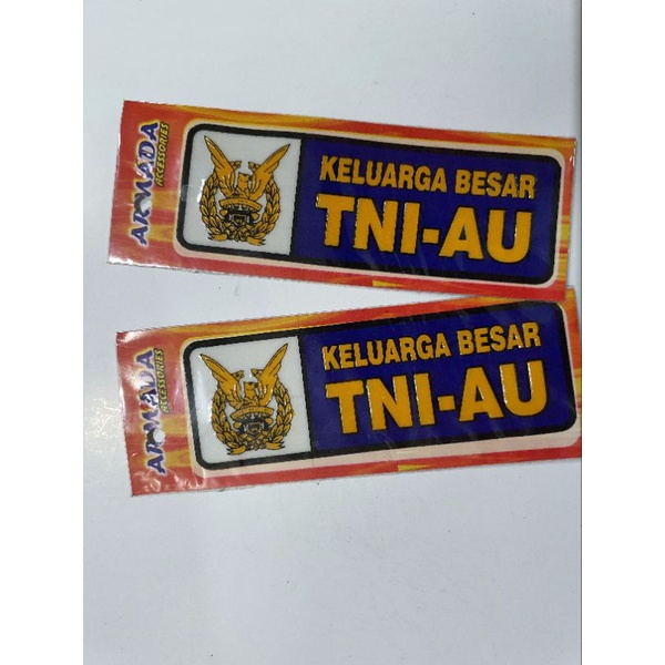 

Stiker PVC Panjang Keluarga Besar TNI AU | Stiker PVC