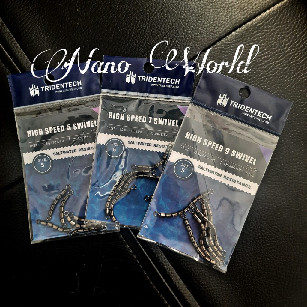 TRIDENTECH SWIVEL / SWIVEL TRIDENTECH / HIGH SPEED SWIVEL TRIDENTECH