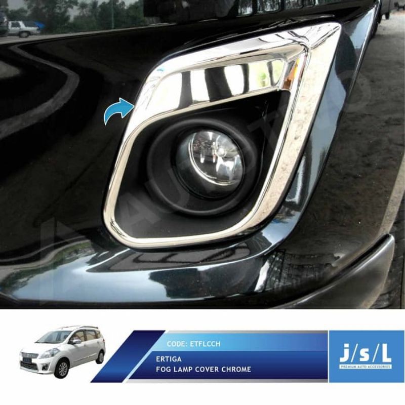 Cover Fog Lamp Suzuki Ertiga 2011 2015 Chrome