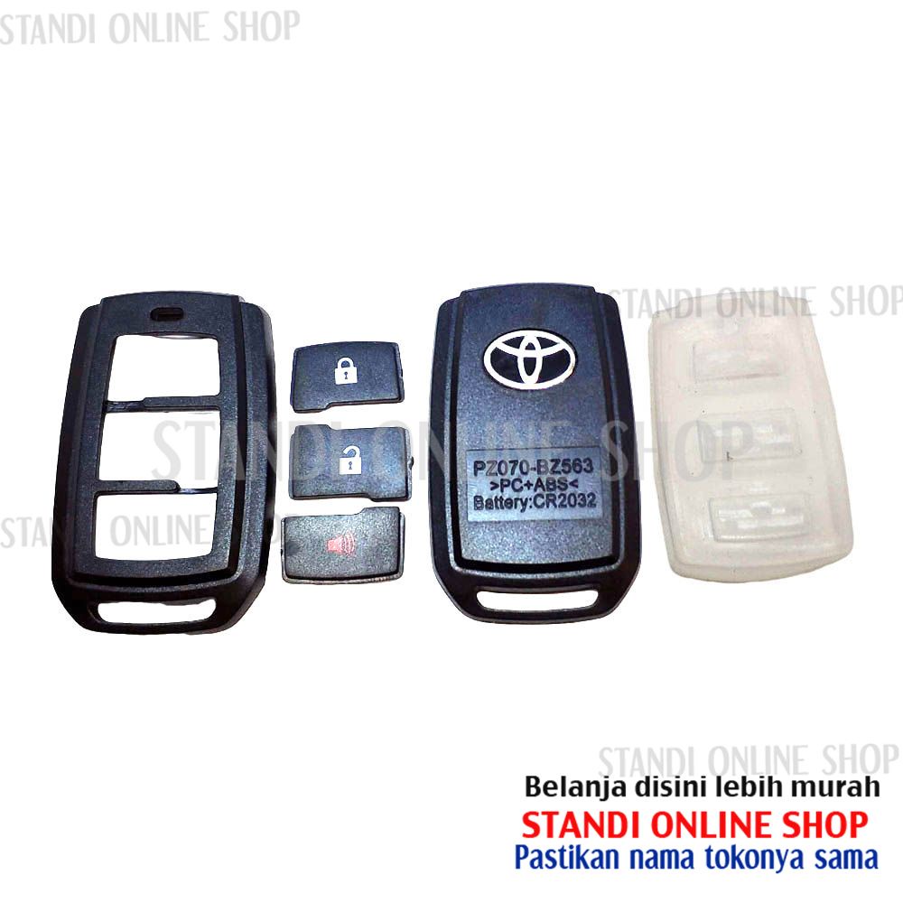 Casing Remote Key Shell Kunci Toyota Avanza Veloz Murah