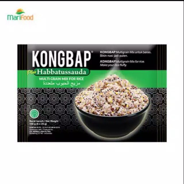 

Ds501Vs Kongbab 150 Gr (6X25Gr) - Hitam Sv012Ss