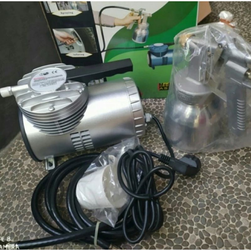 KOMPRESOR ANGIN KECIL PAKE LISTRIK KOMPRESOR UDARA MINI 25 PSI