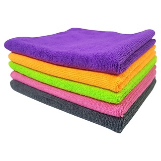 Kain Lap Microfiber Towel Polos Kualitas Premium 40x40cm Tebal 350GSM