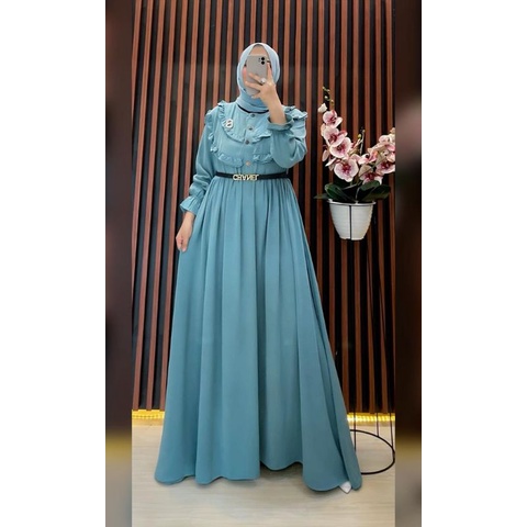 Cod qeysya anjani dres/dres pesta/dres mewah/dres elegant/dres terbaru/dres populer 2022