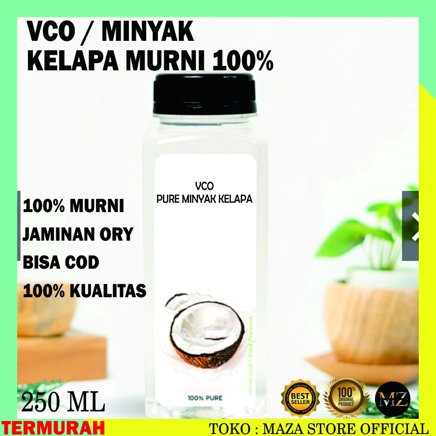 

Virgin Coconut Oil 250 ml Pure VCO Minyak Kelapa Murni