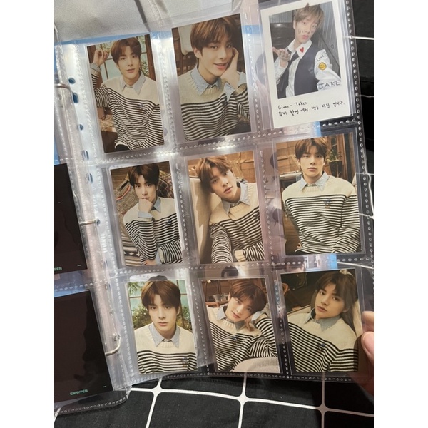 jake trading card en connect set photocard official