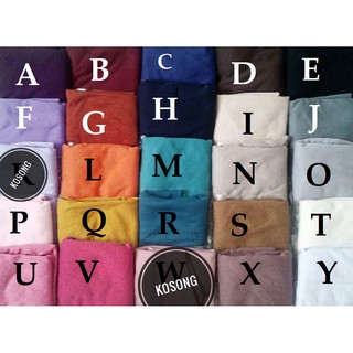 Jilbab Kaos Bergo Khimar Hijab Instan Najwa Polos Pad 