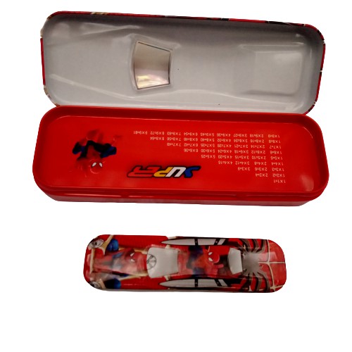 

Tempat pensil seng bentuk mobil plus mobil kecil