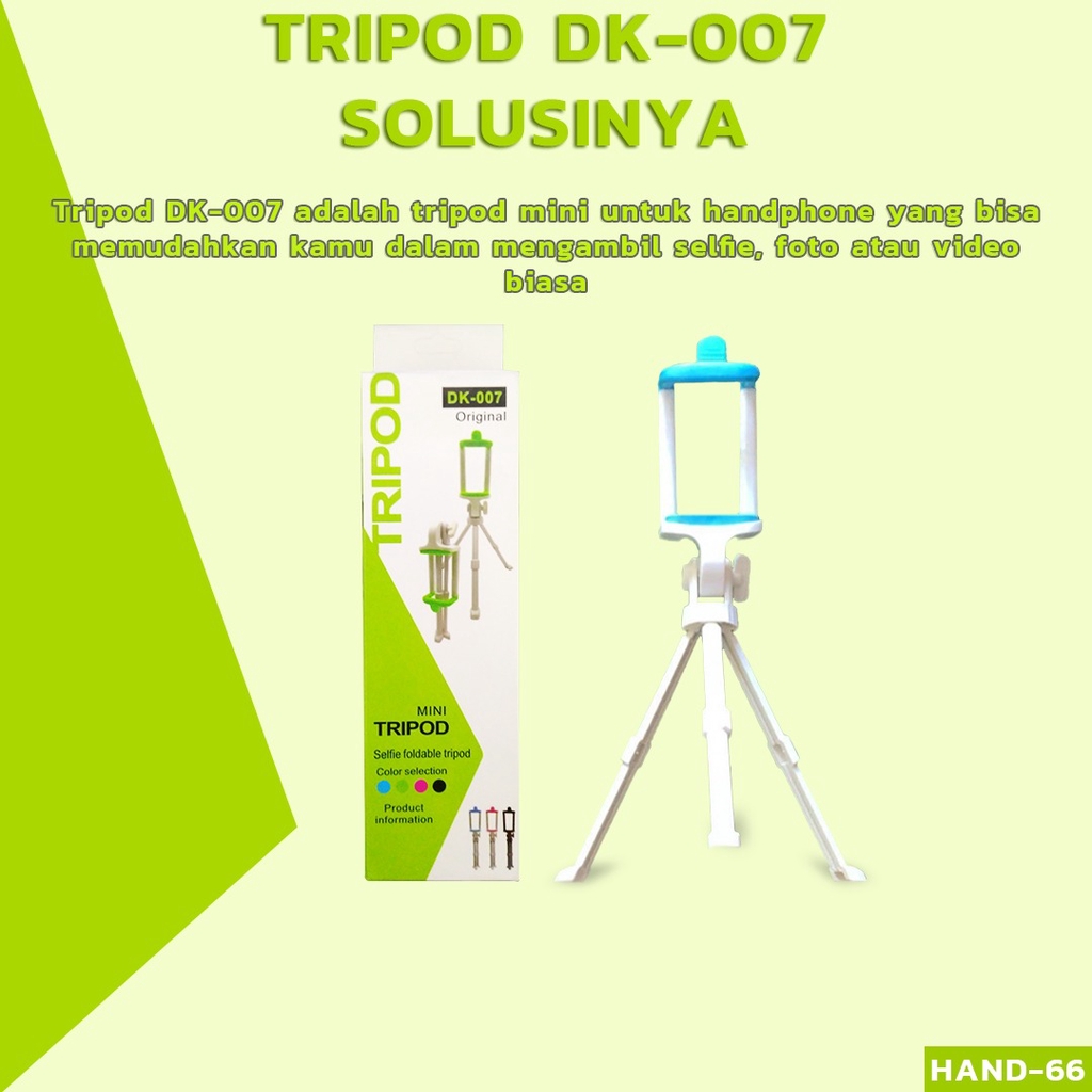 TRIPOD DK-007 stand universal hp vlog standing handphone