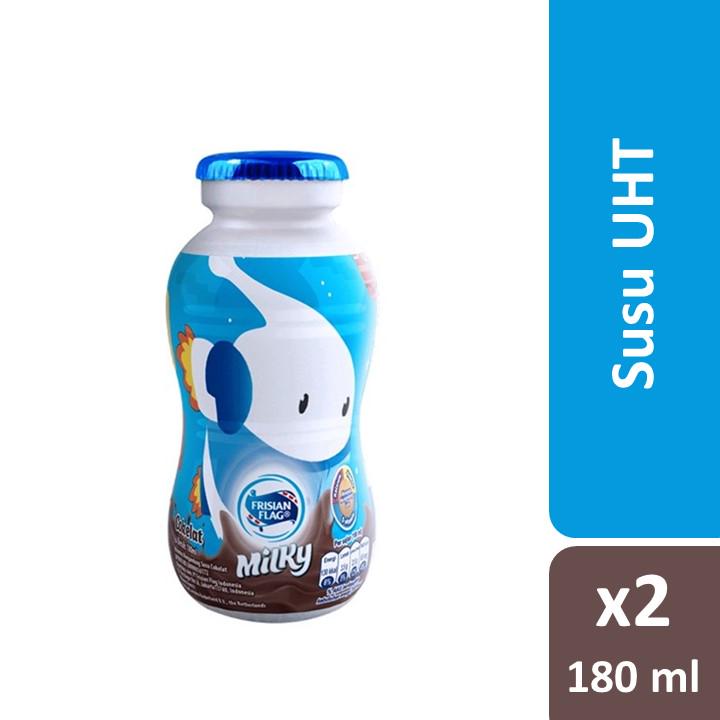 

Frisian Flag Milky Chocolate Botol 180ml x2