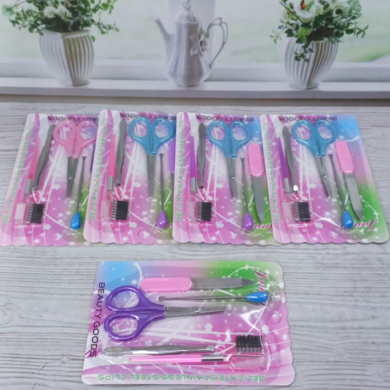 Manicure Padicure Beauty Tools Pinset Beauty Goods Set