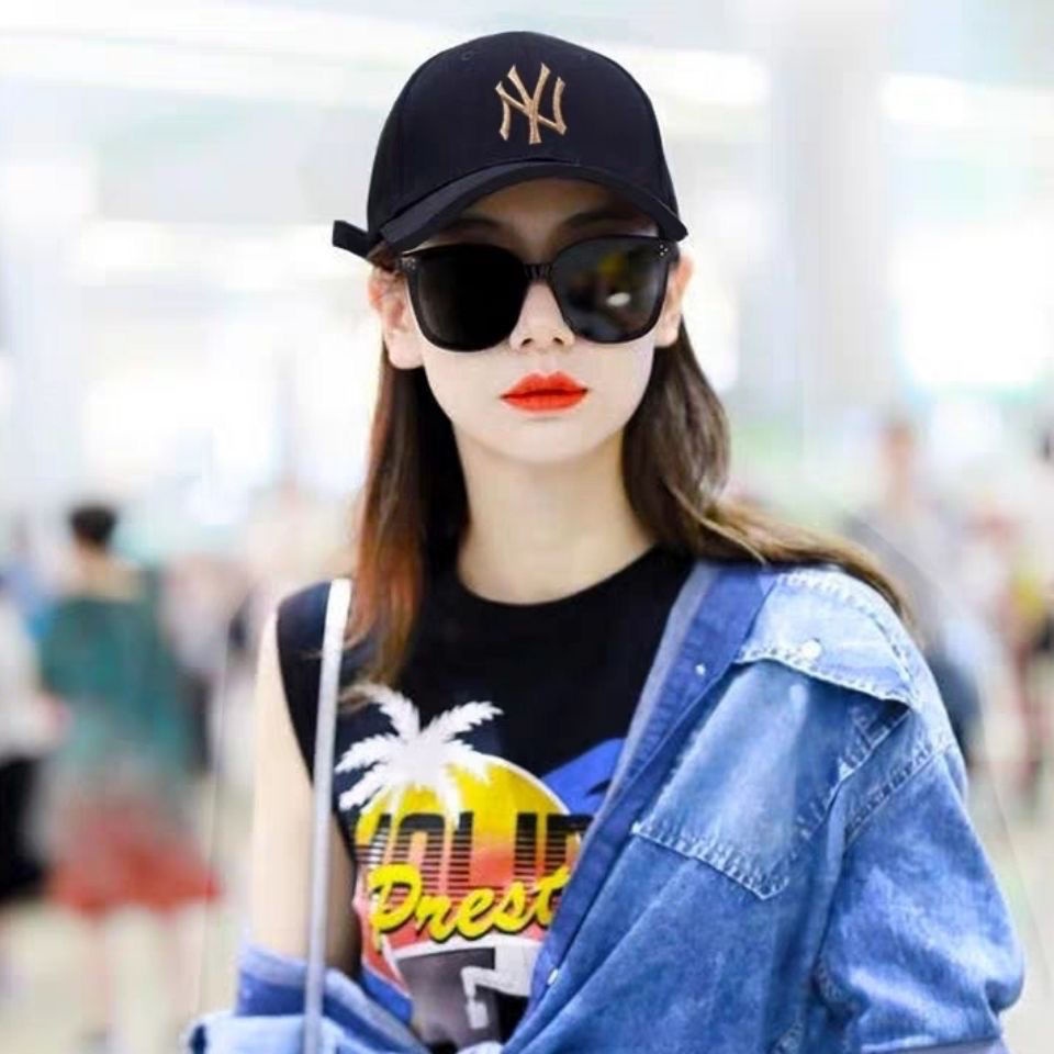 Topi baseball FASHION NEW YORK MLB pria wanita import